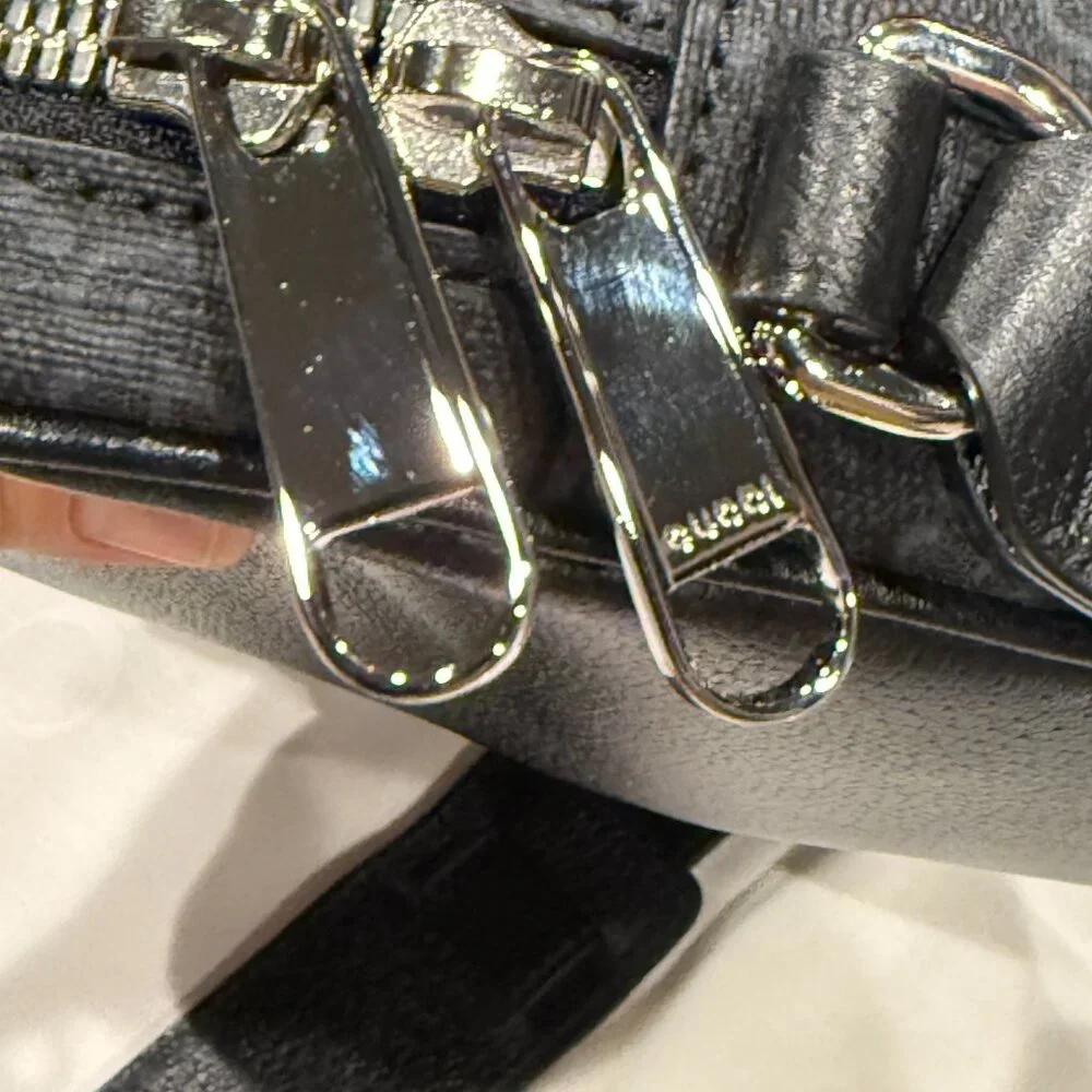 GUCCI 795464 GG Supreme Leather & Canvas Crossbody Bag, ships from USA